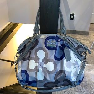Silk / Satin Coach Satchel